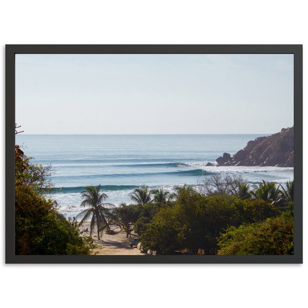 a picture of a beach with a view of the ocean