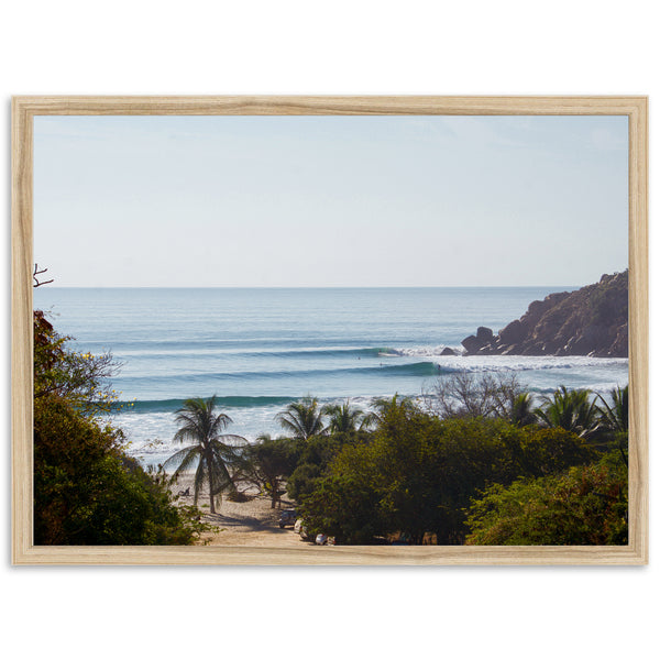 a picture of a beach with a view of the ocean