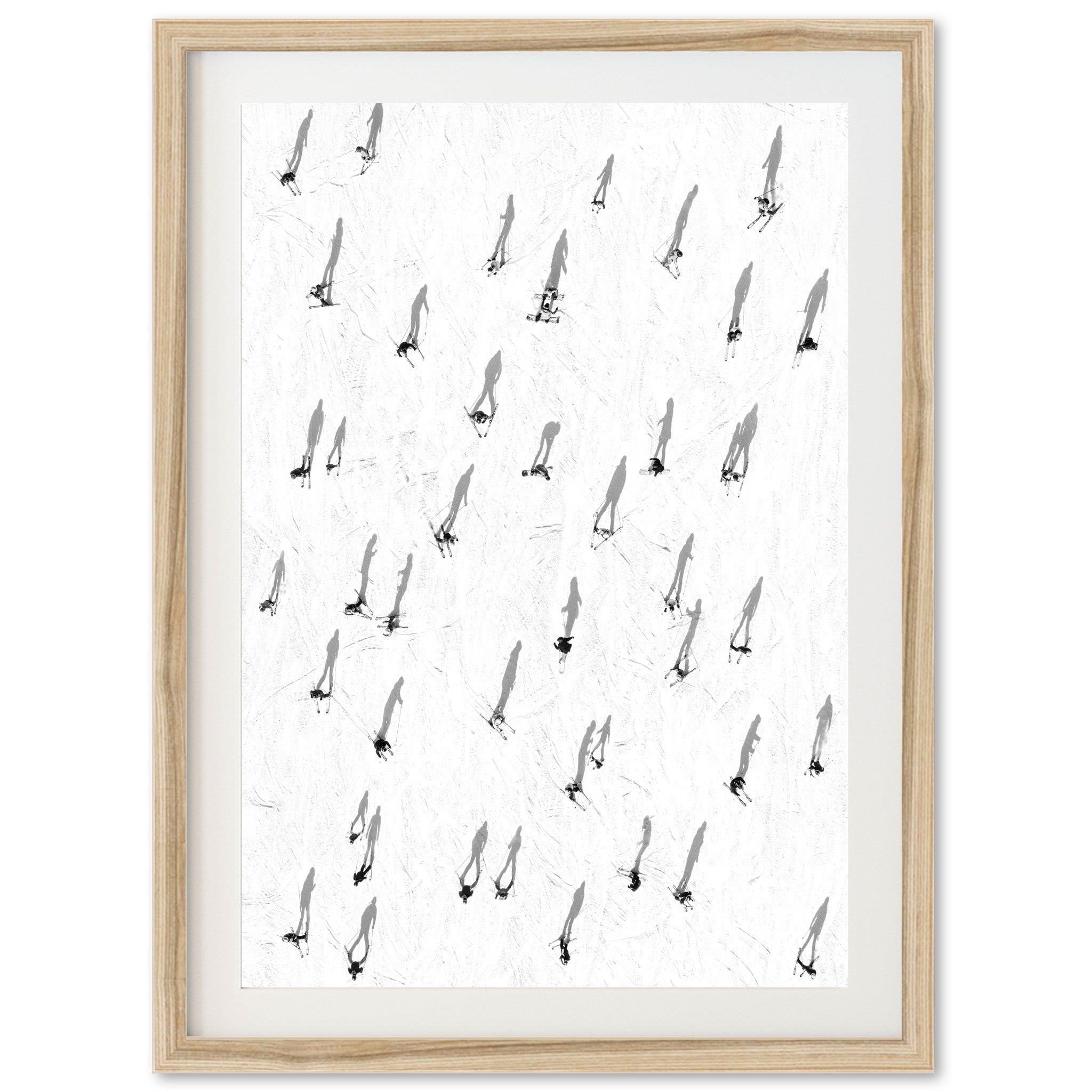 a black and white drawing of birds on a white background