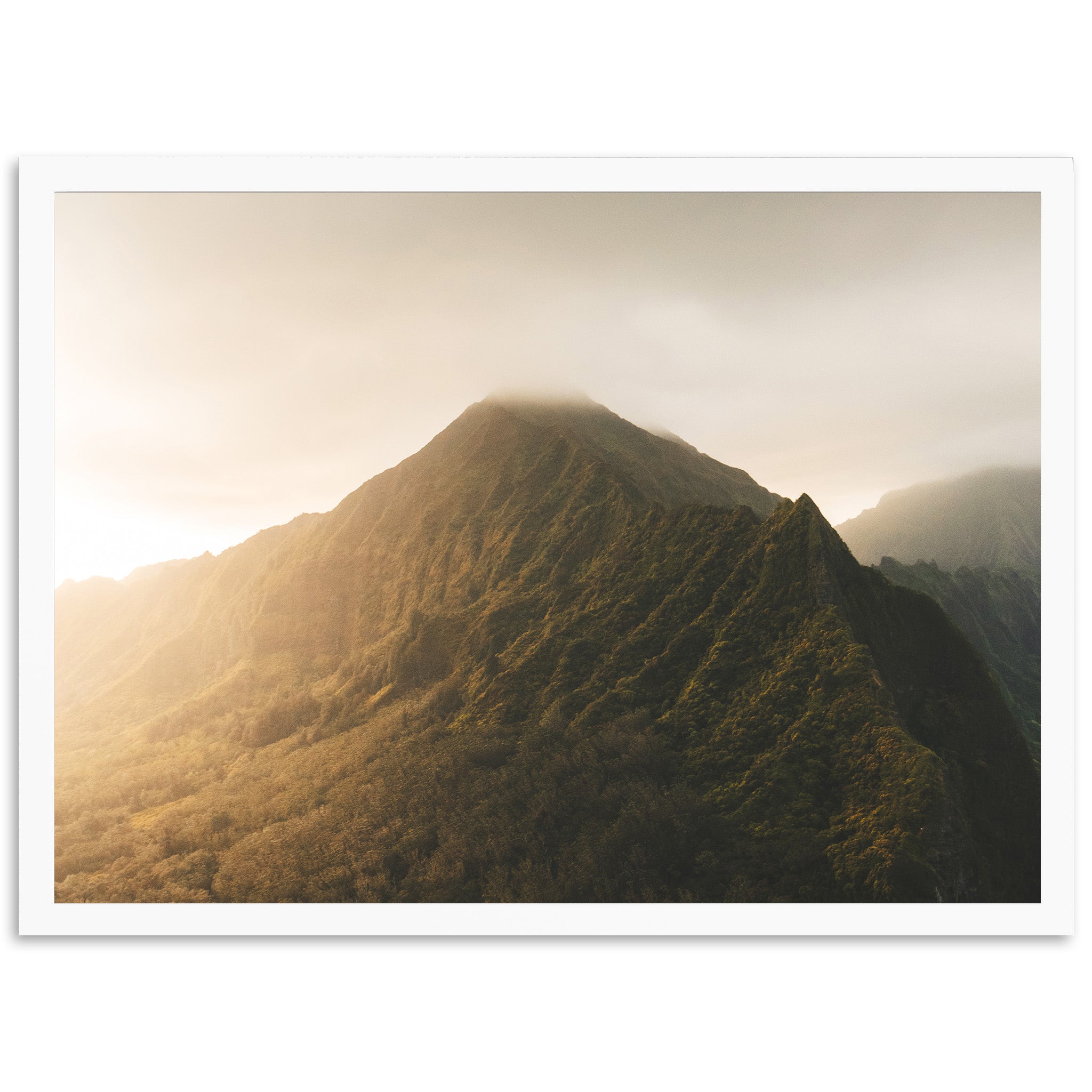 a picture of a mountain in the middle of the day