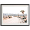 a picture of a dirt road in the desert