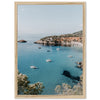 a picture of a body of water with boats in it