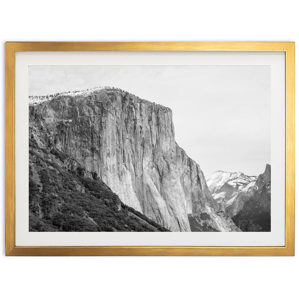 a black and white photo of a mountain