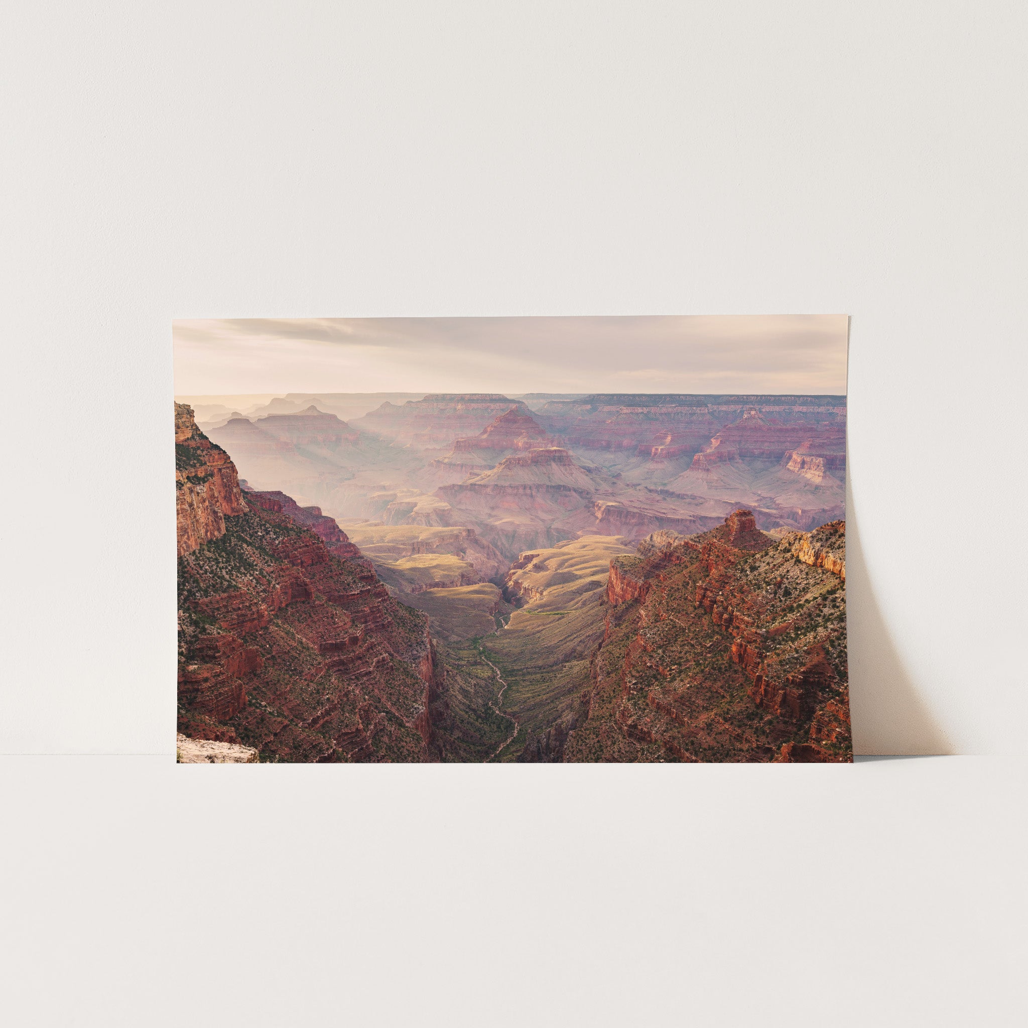 a picture of a grand canyon taken from a high point of view