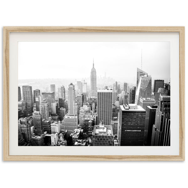 a black and white photo of a cityscape