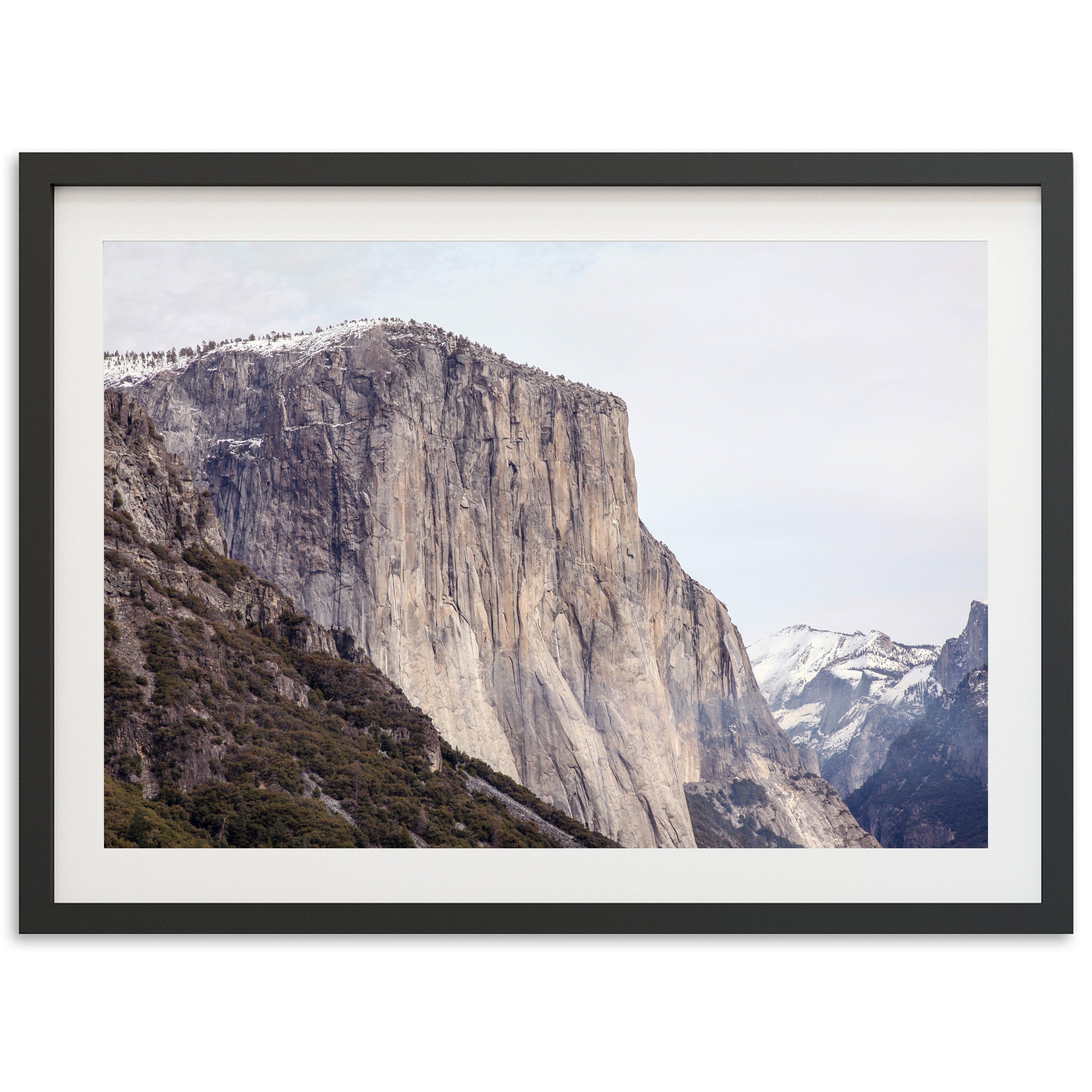 a picture of a mountain with snow on it